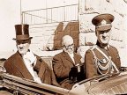 1937 - Ba�bakan Cel�l Bayar ile Cumhuriyet Bayram� t�renine giderken